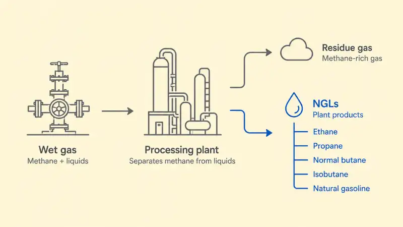 What Is NGL (Natural Gas Liquids)? | Mineral View Glossary