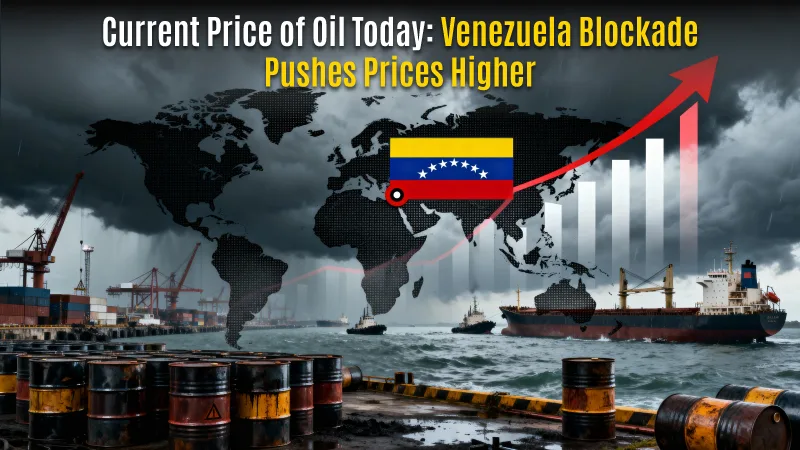 Current Price of Oil Rises on Venezuela Blockade Concerns