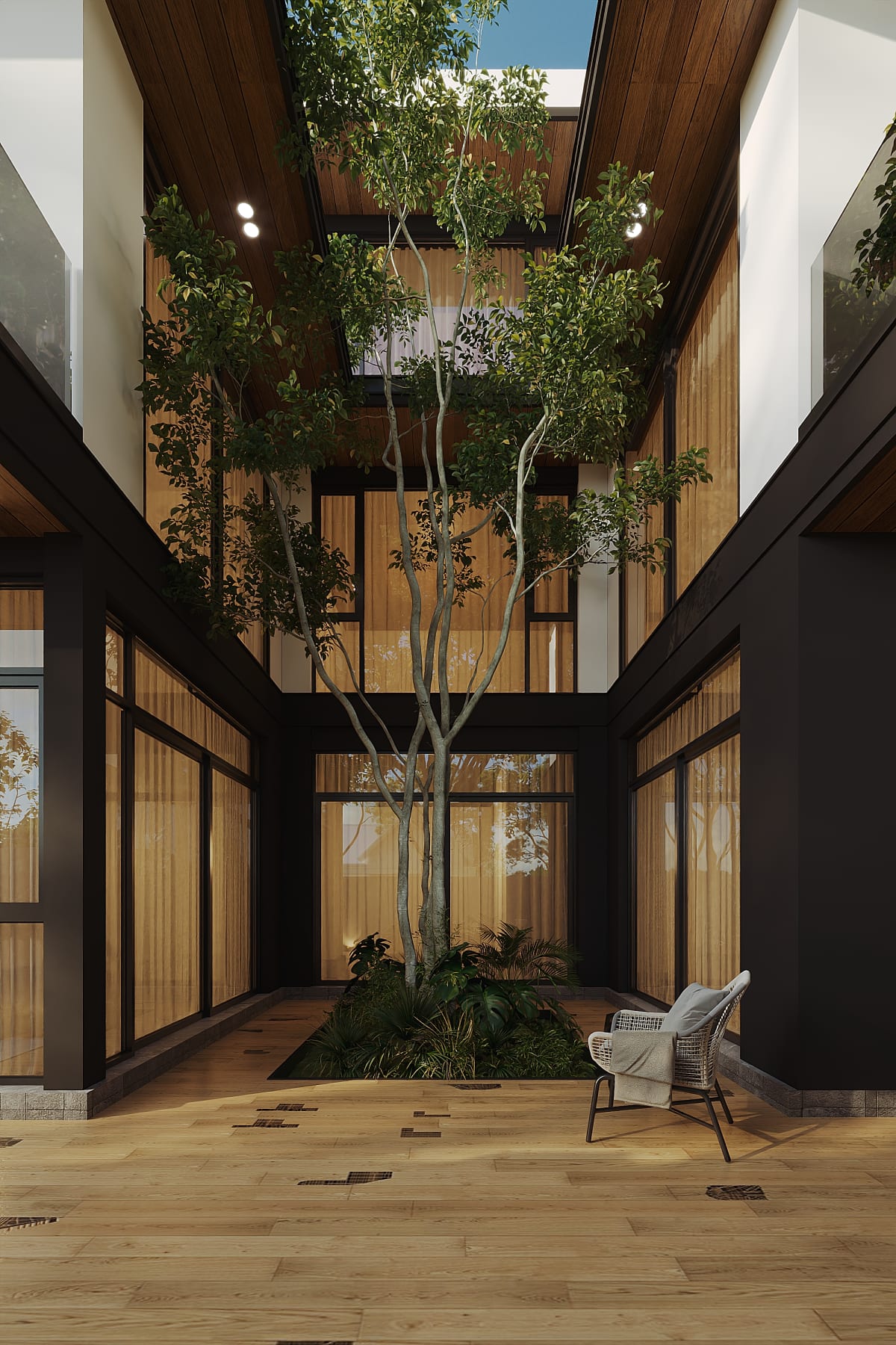 COURTYARD HOUSE - Ảnh 4