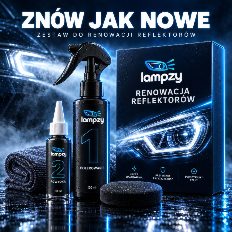 Zestaw Lampzy do renowacji reflektorów