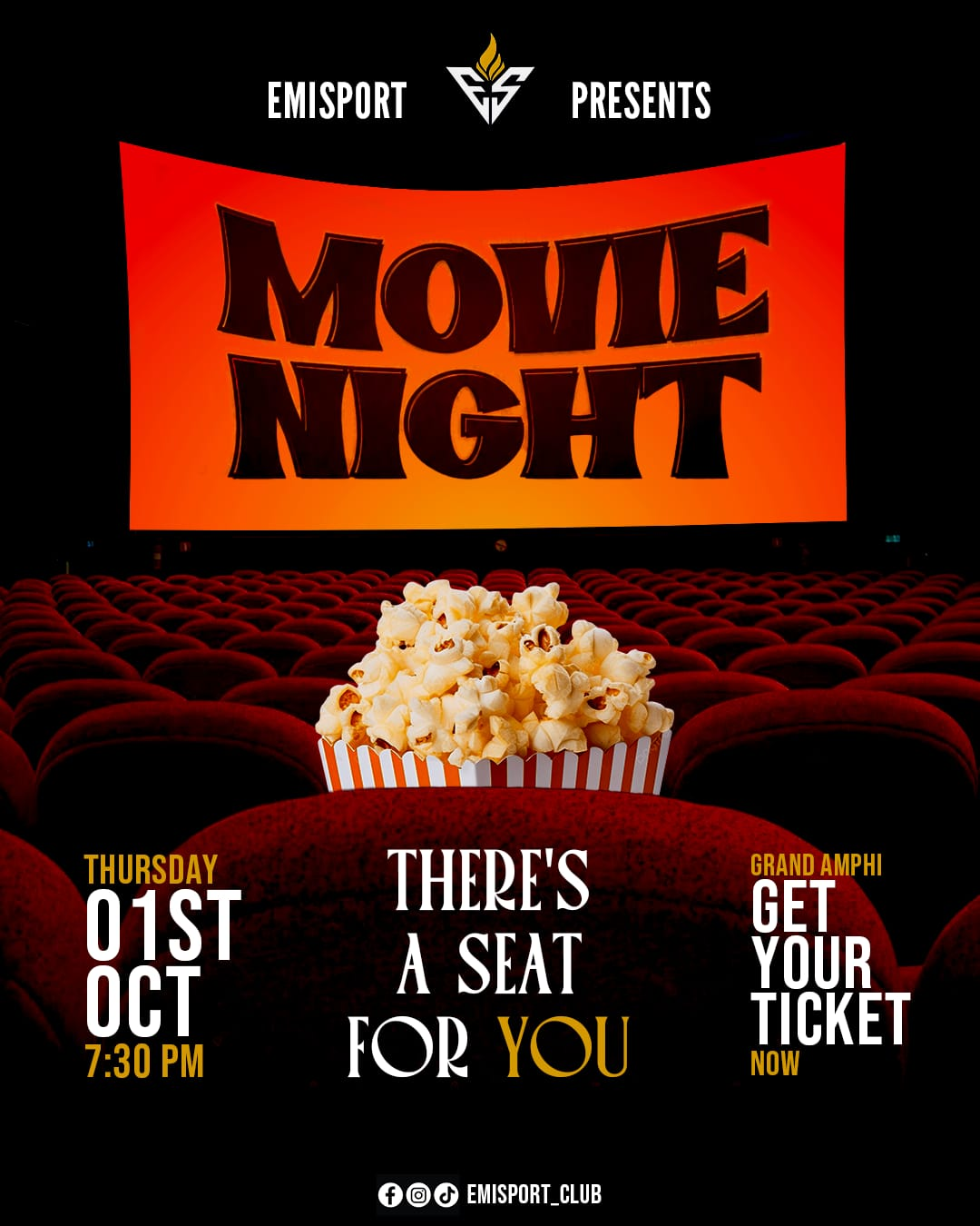 EMIsport Welcome Day 2026 Movie Night