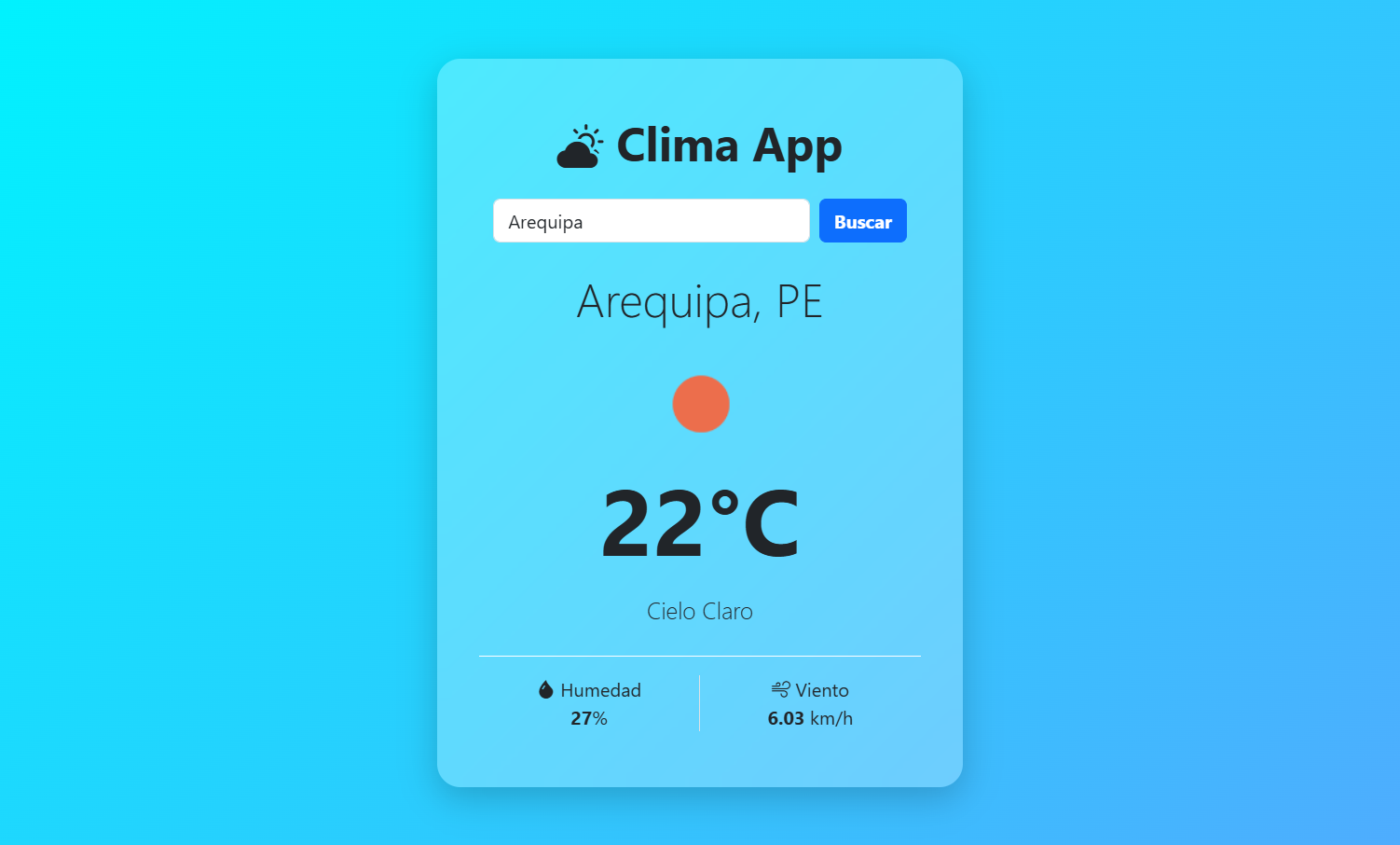 MeteoGlobal — Clima en Tiempo Real