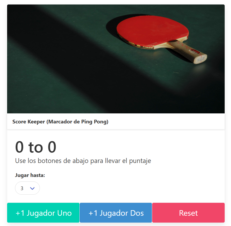 ScoreKeeper — Marcador Deportivo