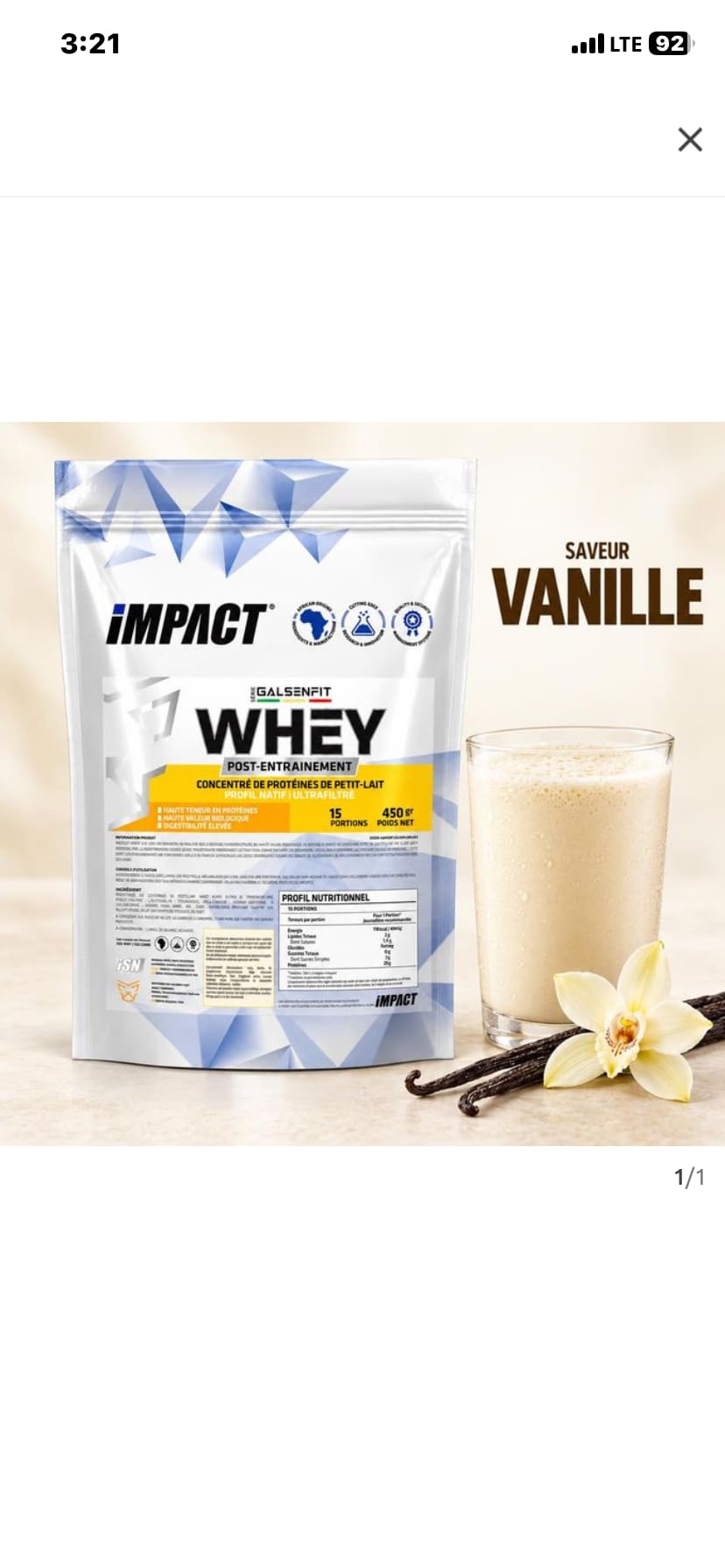 Whey proteine Chocolate