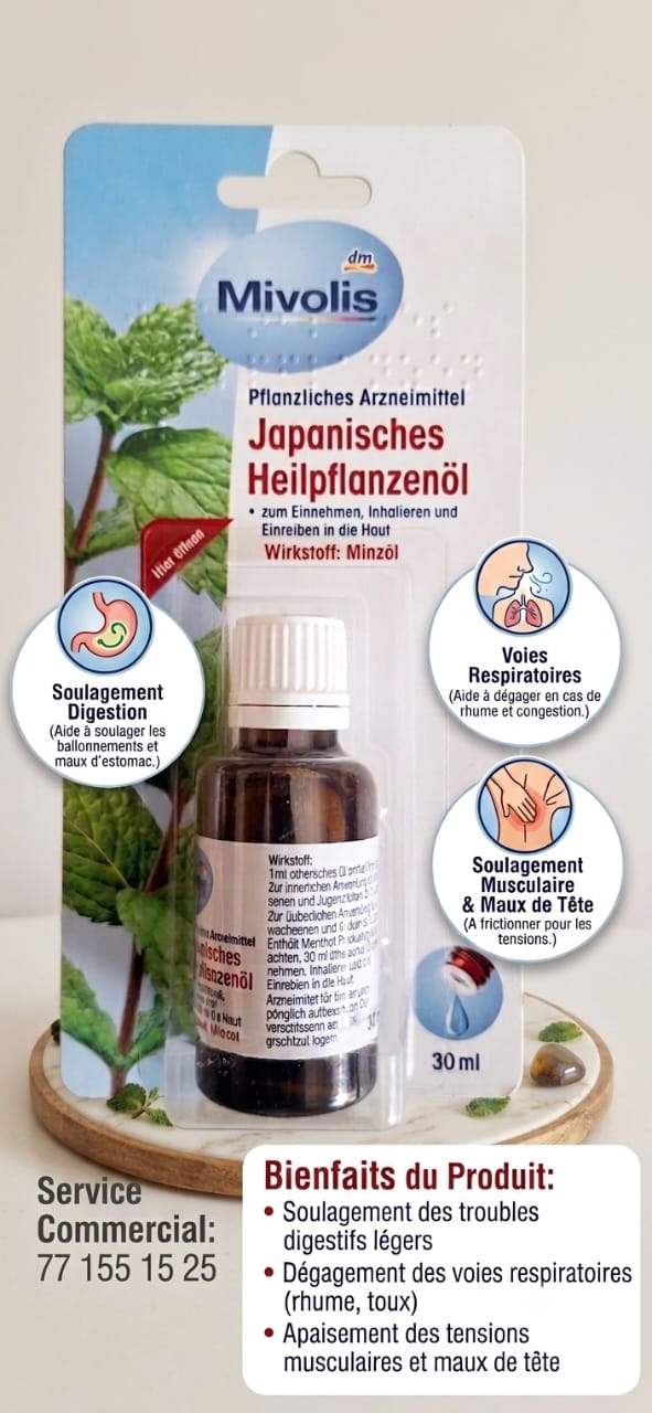 HUILE MEDICINALE VEGETALE JAPONAISE