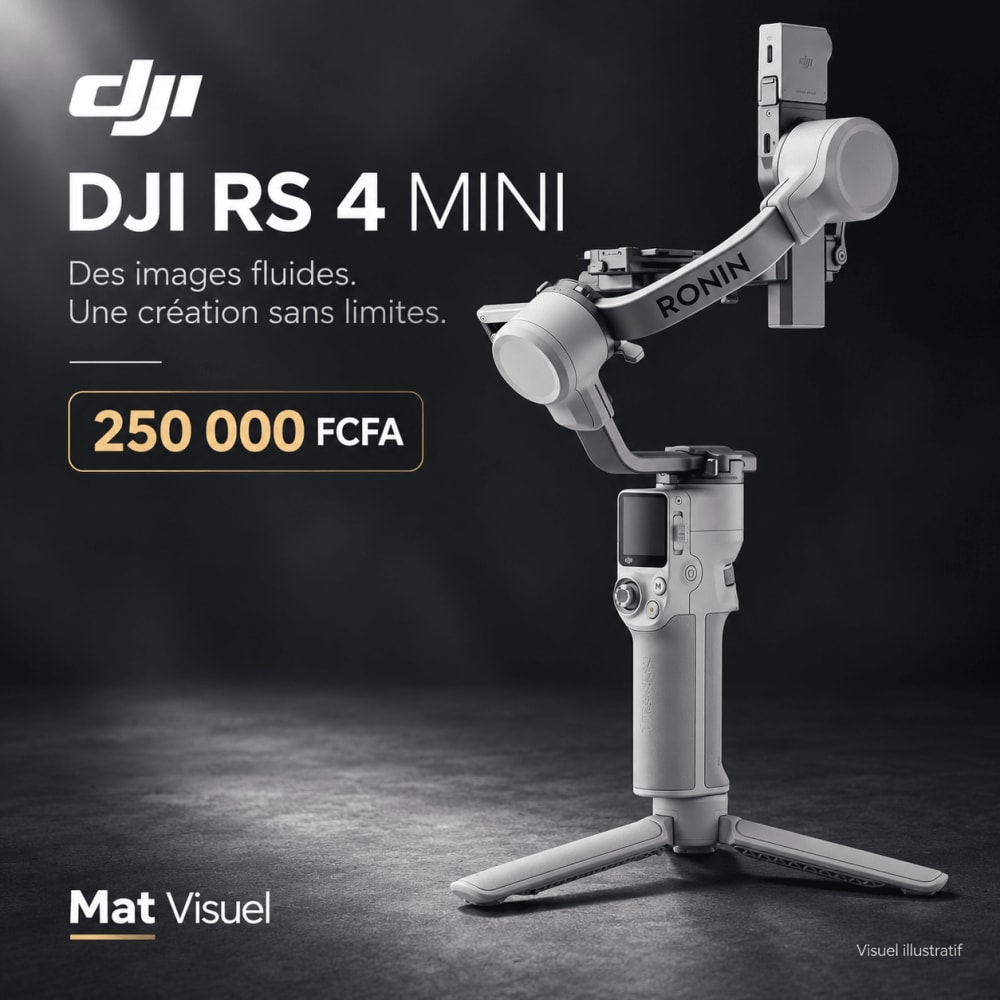 DJI Ronin RS 4 Mini — Stabilisateur pour caméra