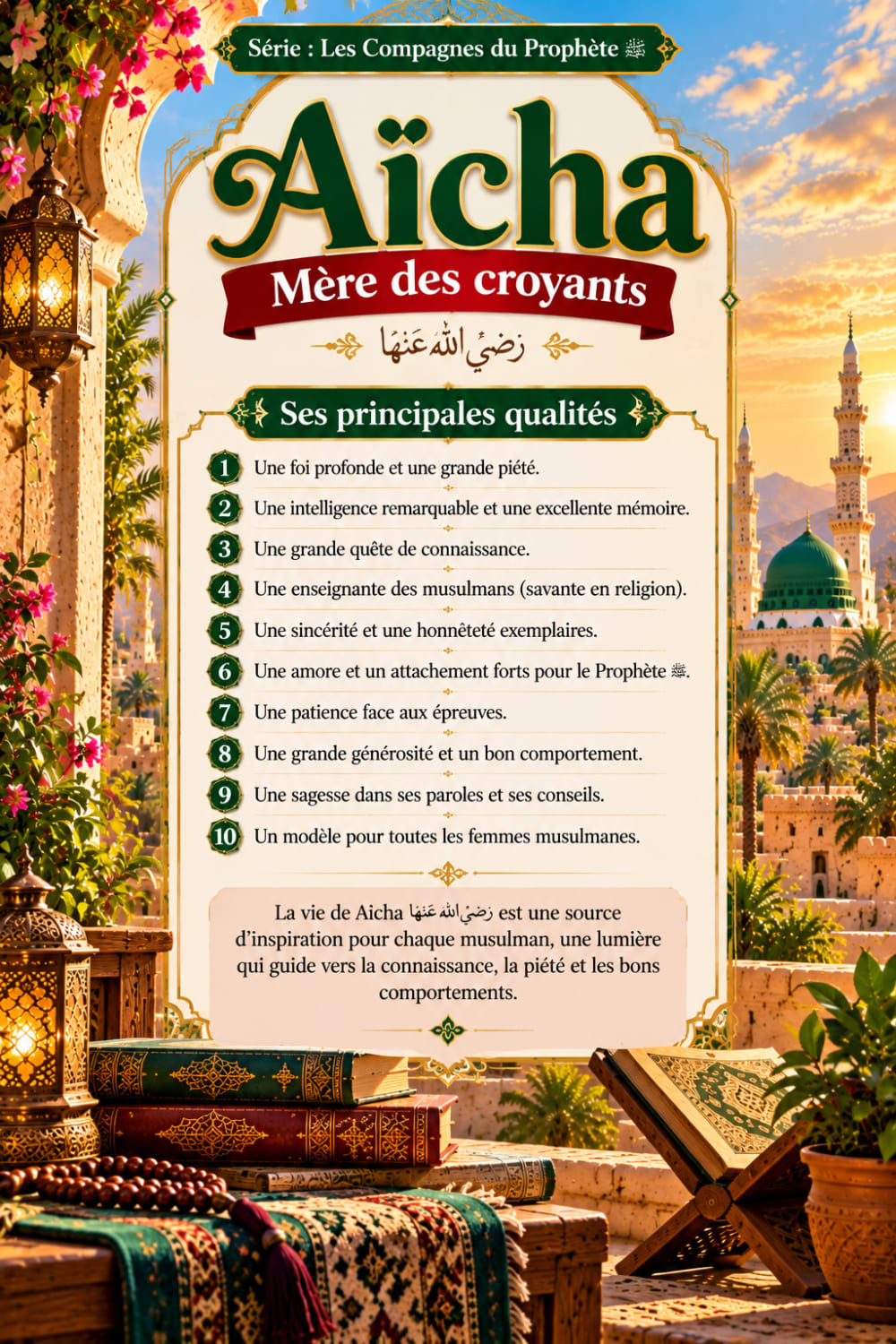 Aicha la mère des Croyants
