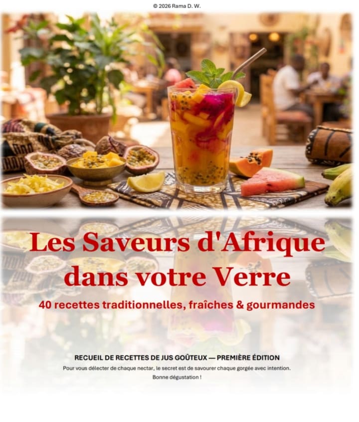 40 recettes de jus & cocktails africains