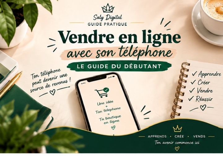 Vendre en ligne avec son téléphone : Le guide du débutant
