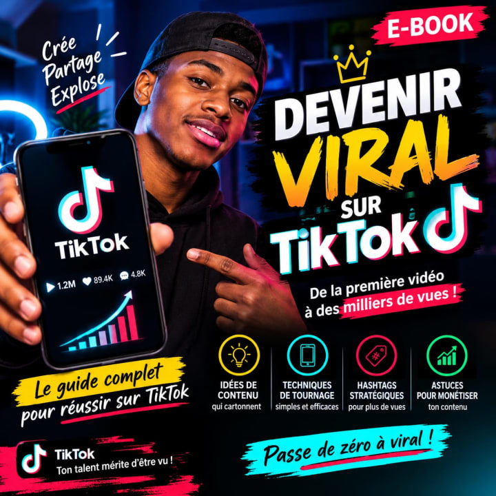 Guide pour devenir viral sur tiktok