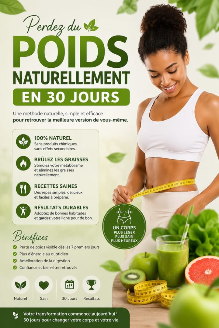 Guide complet sur comment perdre du poids naturellement