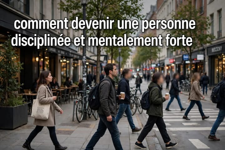 Comment devenir une personne disciplinée et mentalement forte