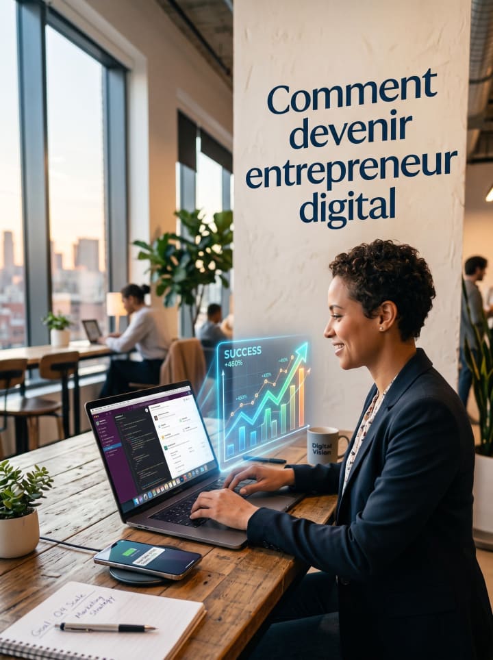 Comment devenir entrepreneur digital