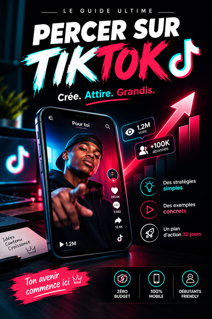 Percer rapidement sur tiktok(FR)
