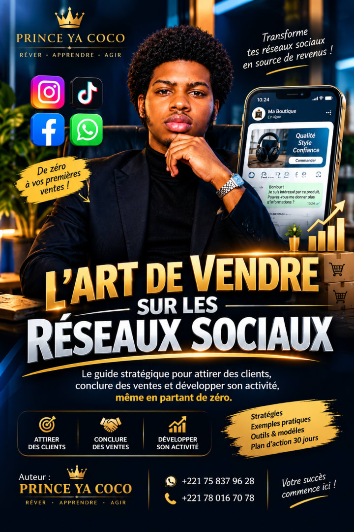 L'ART DE VENDRE SUR LES RÉSEAUX SOCIAUX.