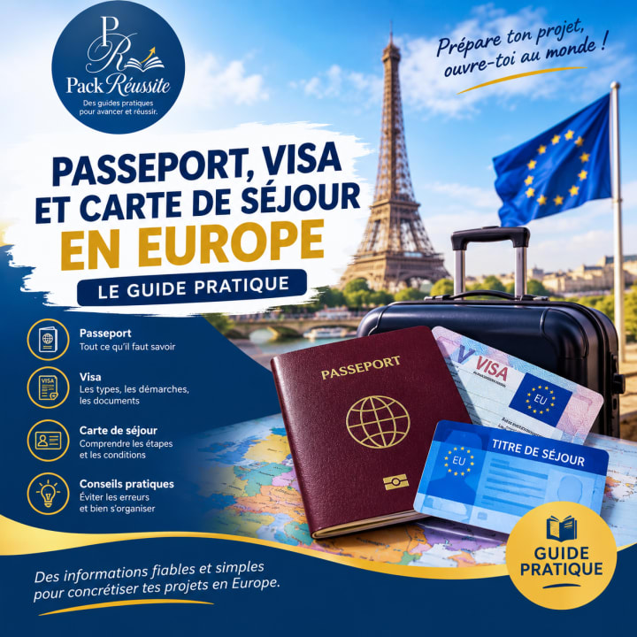 Passeport, Visa et Carte de Séjour en Europe : Le Guide Pratique
