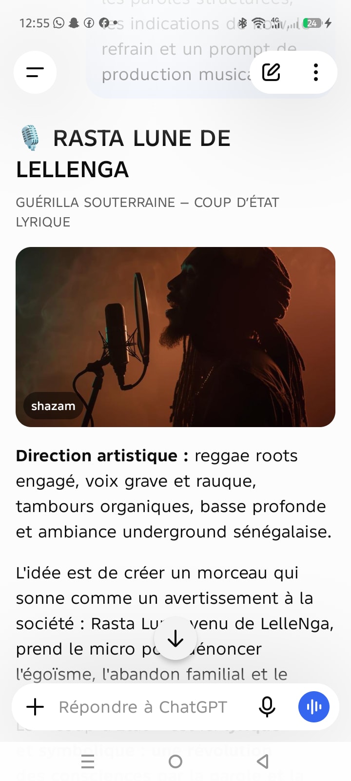 Faire tes propres chansons avec n importe quel variété musical