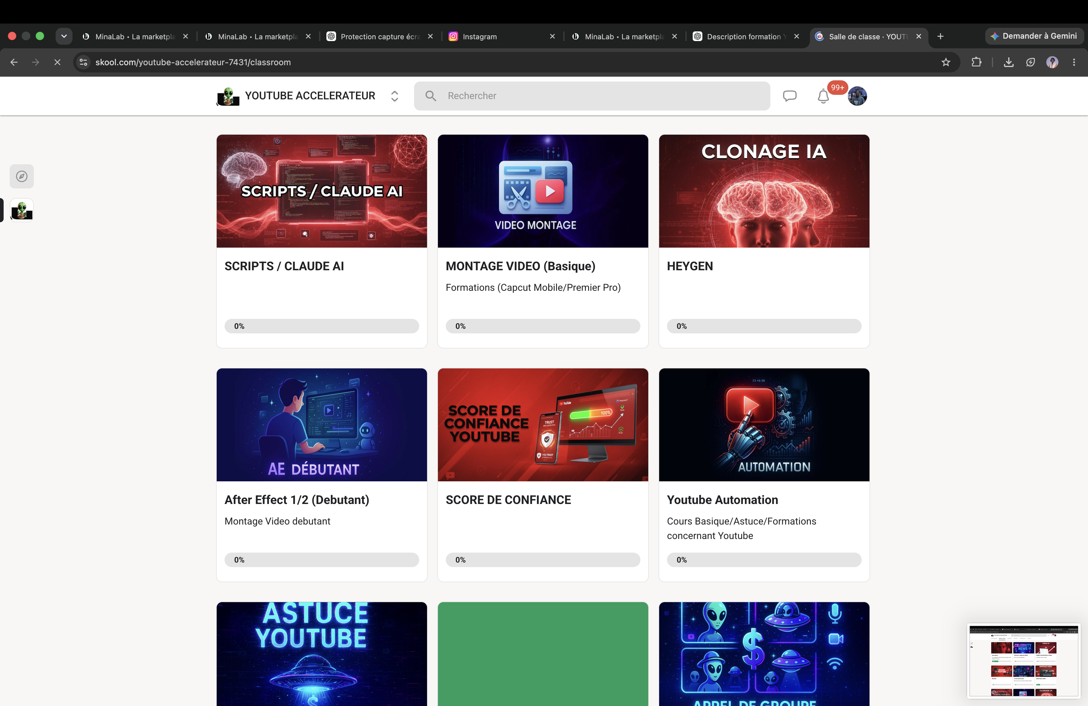 Formation complete Youtube automation ( Skool ) : David Daly X CODE THIAW — 3
