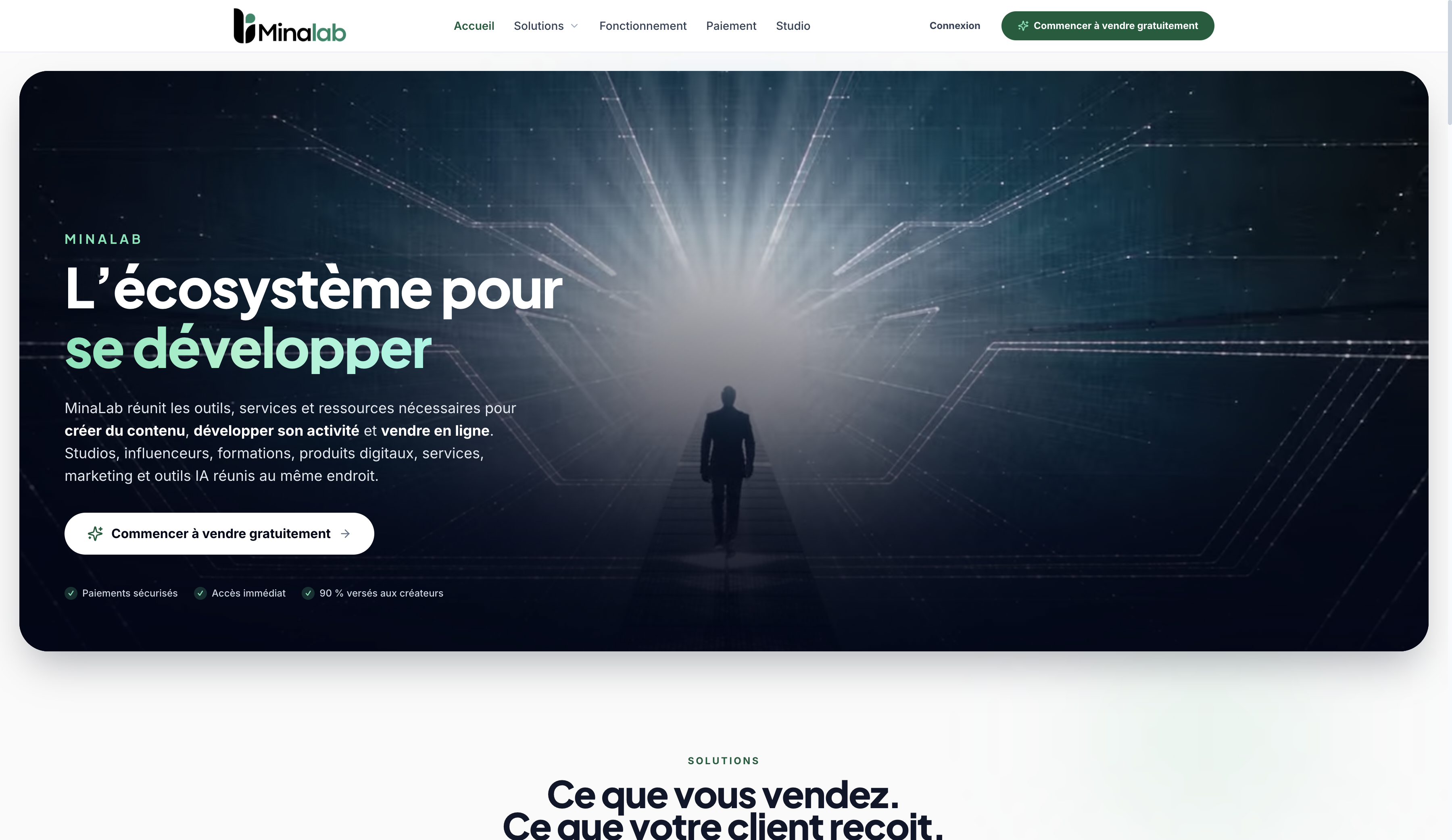 SAAS - MINALAB AVEC PLUS DE 10k d'utilisateurs