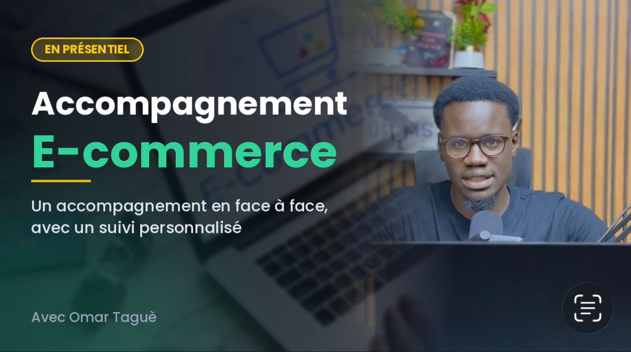 Accompagnement E-commerce en ligne : suivi personnalisé