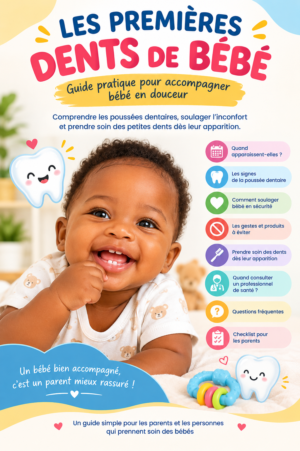 Dentitions chez les bébés