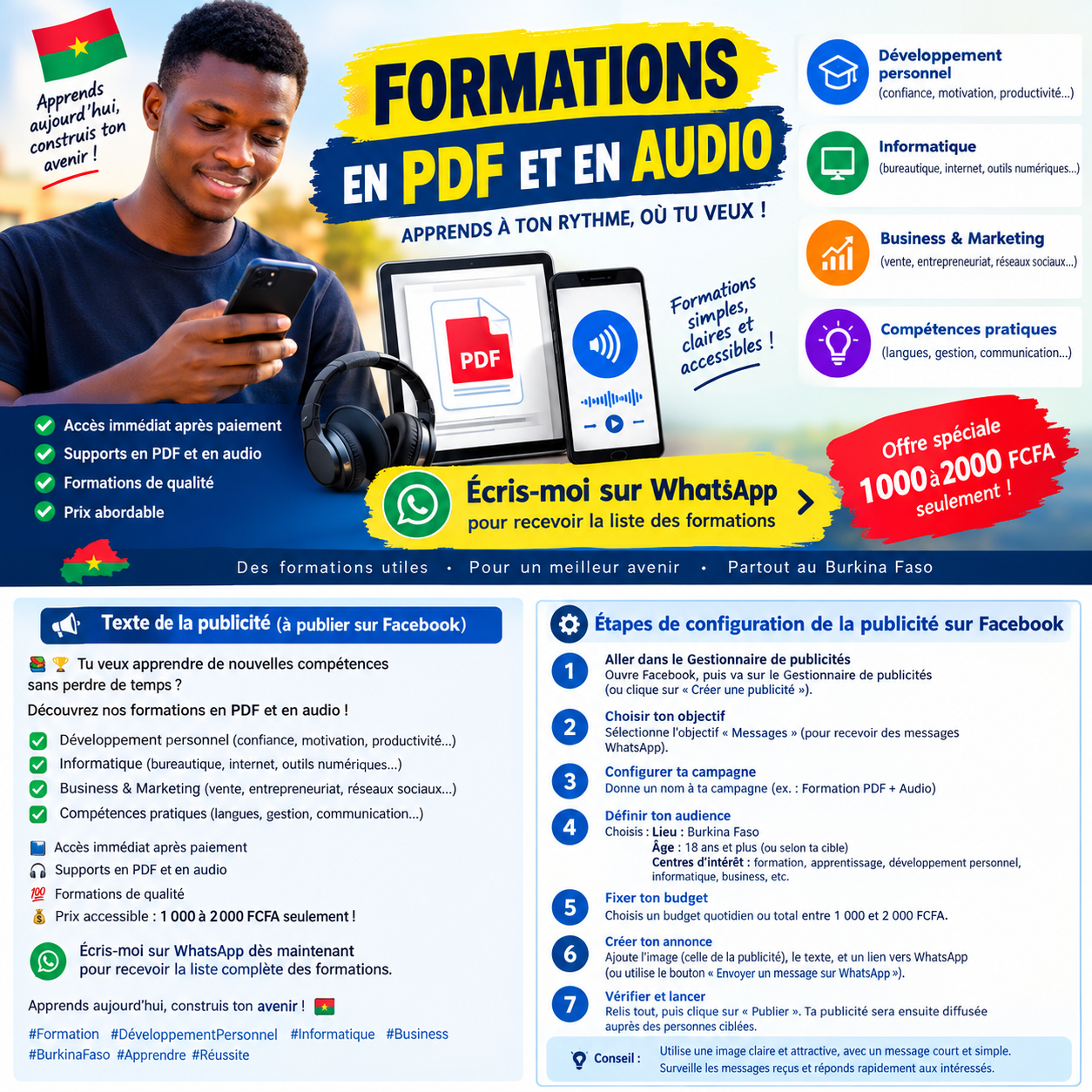 Vente de plus de 2000 formation en pdf et des livres de spiritualité