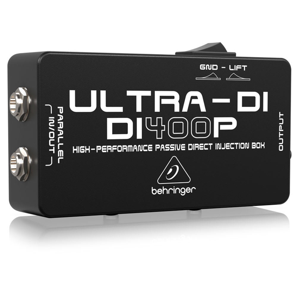 Behringer Ultra-Di DI400p Caja Directa 1 Canal Instrumentos