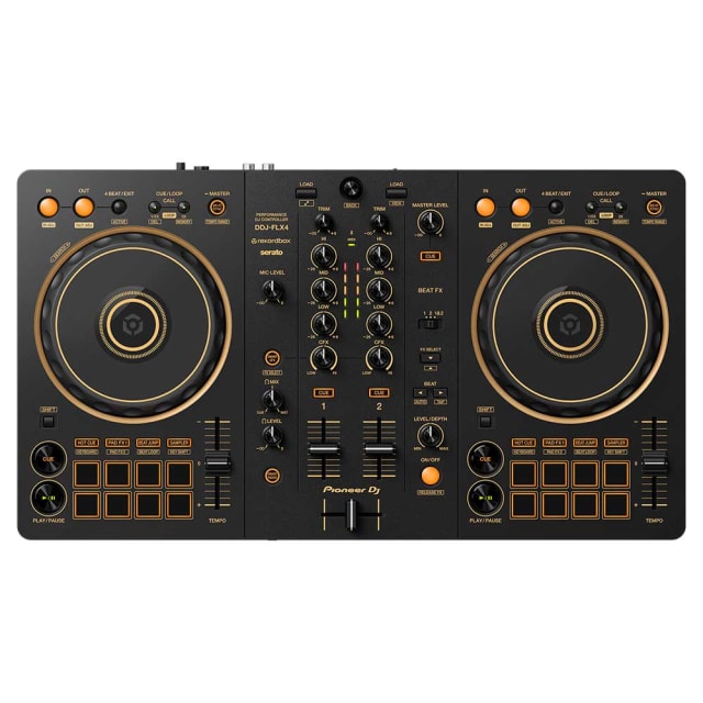 Pioneer DJ DDJ-FLX4-N Controlador de 2 decks (Gold)