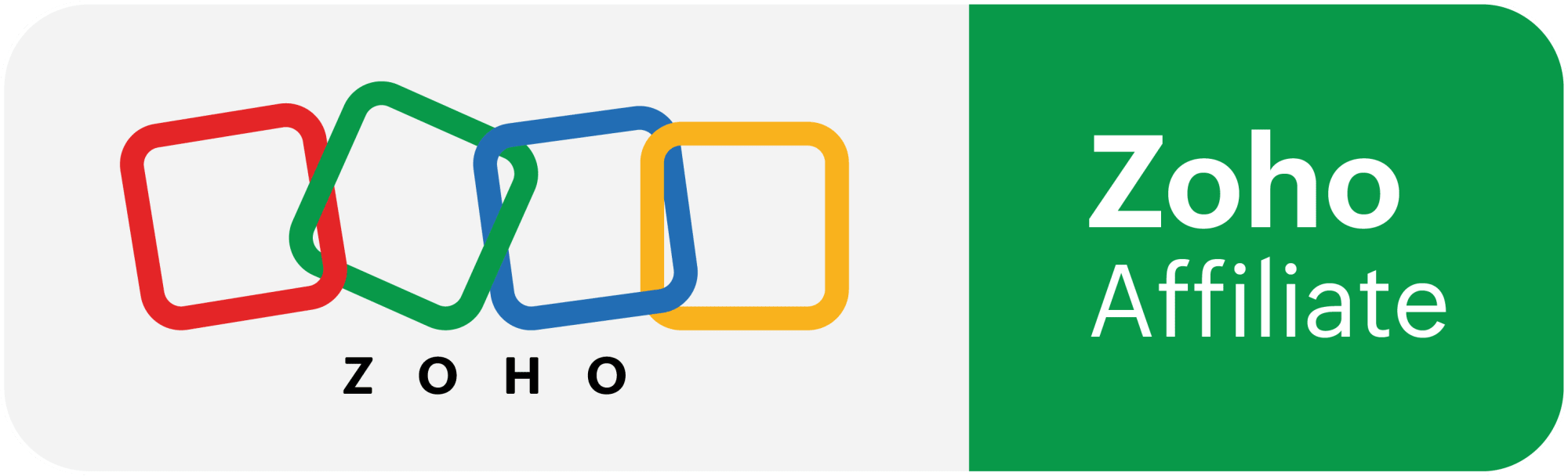 Zoho Affiliate partner badge
