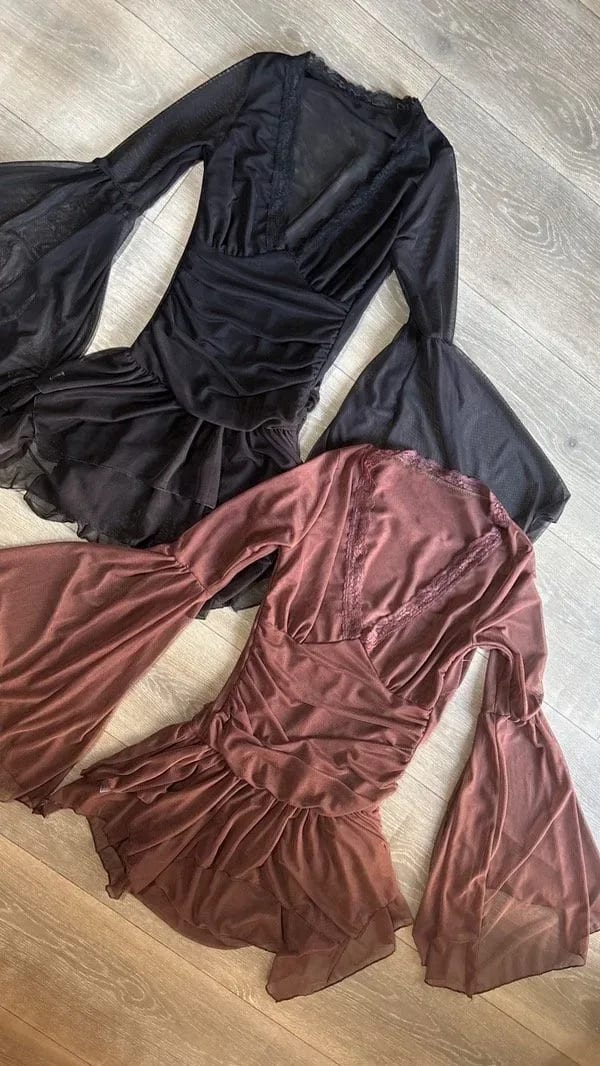 Vestido Microtul Puntilla