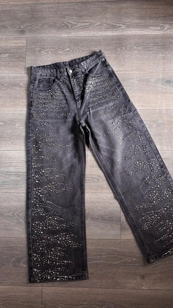 Jean Wide Tachas