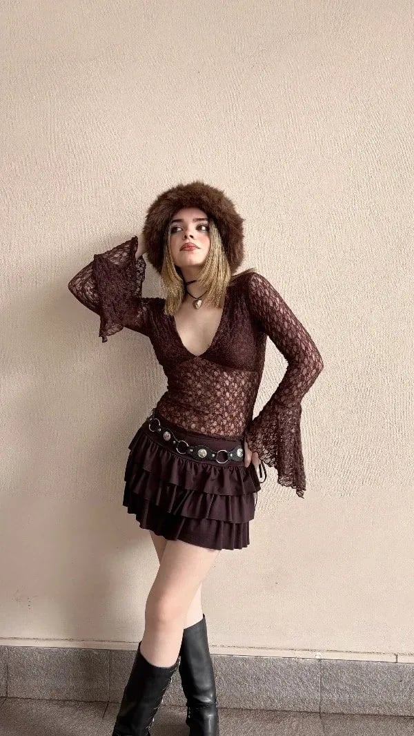 Skort Soft Volados