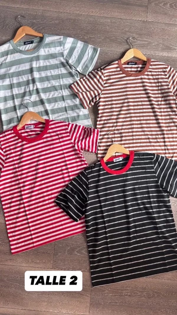 Remera Rayadas Clásica — foto 3