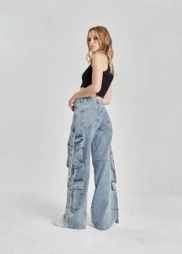 Wide Leg Cargo Reggie — foto 2