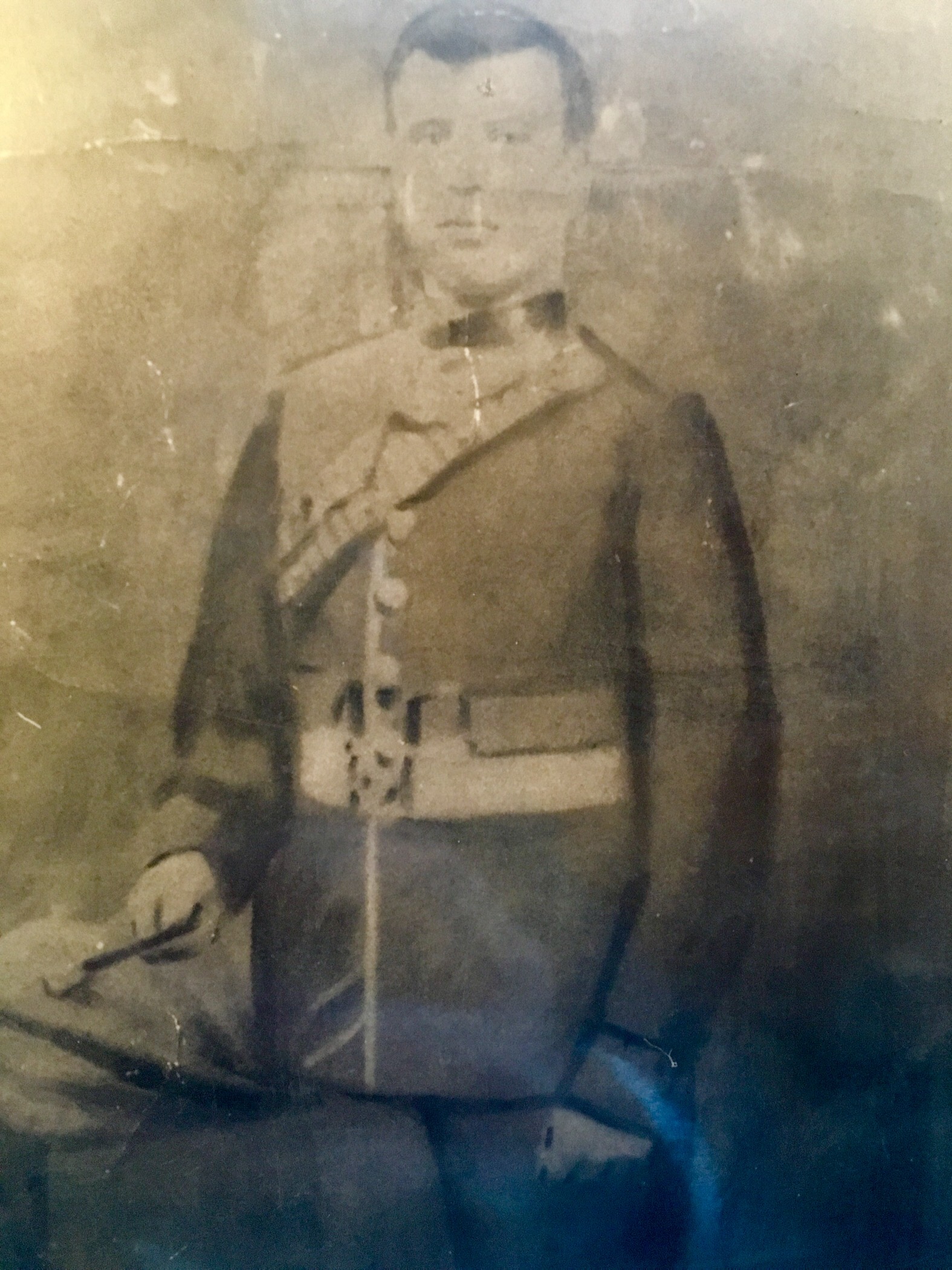 Michael in uniform