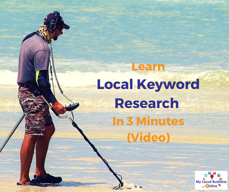 Learn local keyword research - video + text Learn local keyword research in 3 minutes (video + text)