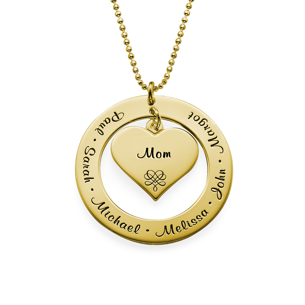 Grandmother / Mother Necklace Personalized Engraving