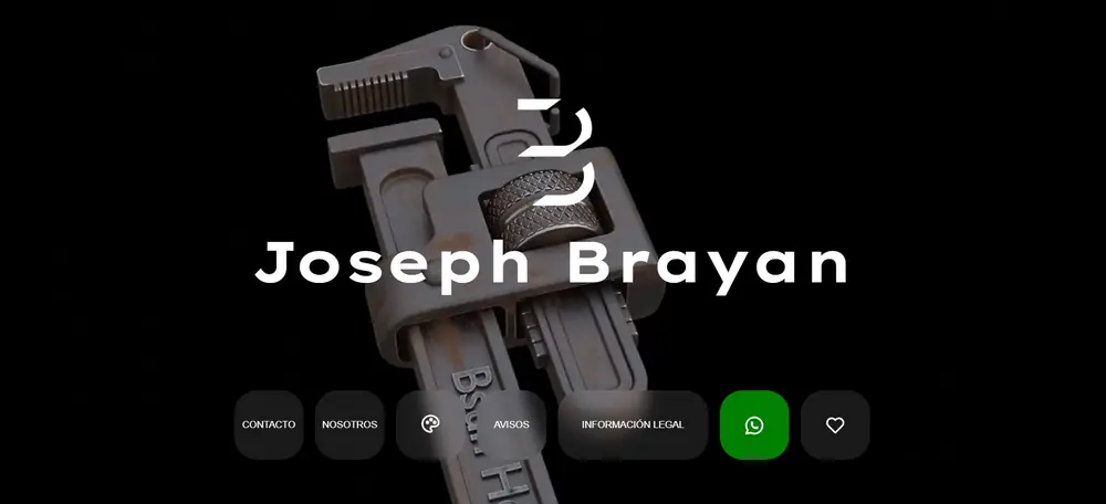 Portada del sitio josephbrayan.com