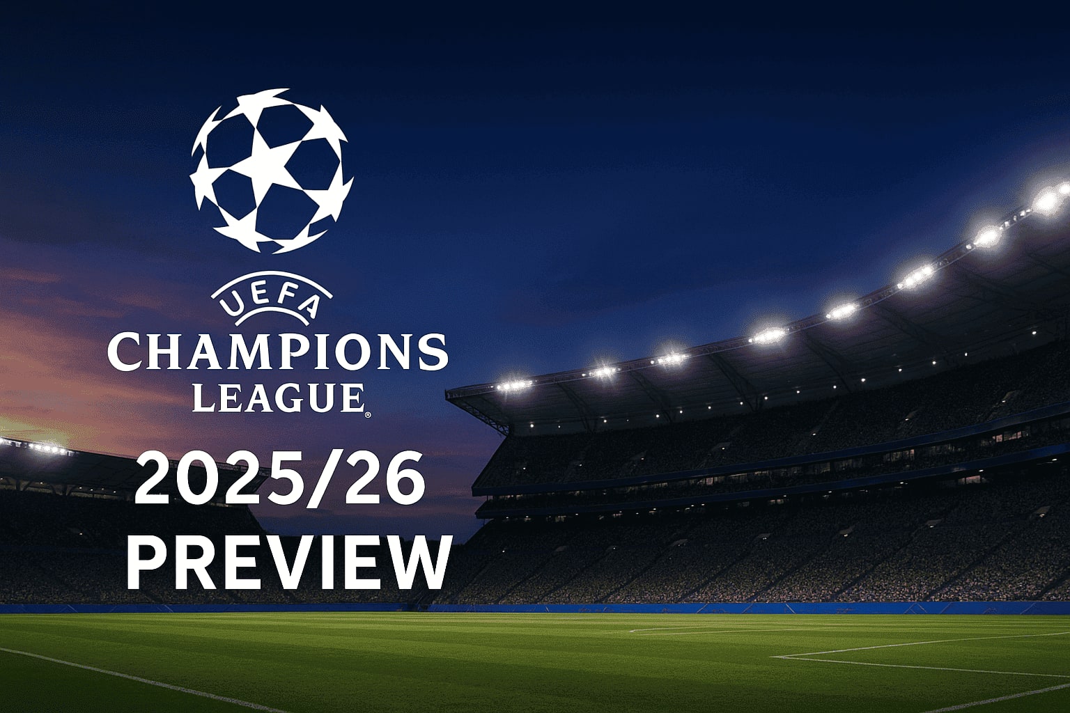 UEFA Champions League 2025/26 Preview