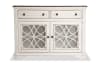 White 2 drawer server.