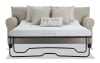 Beige queen sleeper sofa