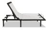Black and gray adjustable base
