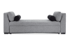 Gray daybed with pop up sleeper