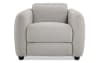 Gray power recliner