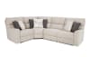 Beige Power Reclining 4 Piece Sectional