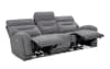 Gray Power Reclining Sofa