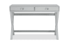 Gray 2 drawer desk.