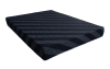 Black with mesh striped mattress