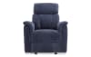 Navy Gliding Recliner