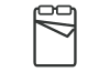 Illustration of a full size mattress